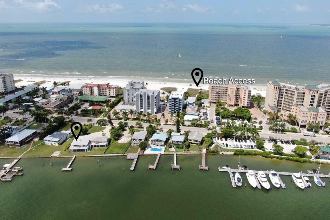 Estero Island Apartment With Boat Dock 迈尔斯堡海滩 外观 照片